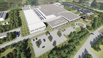 Aerial Rendering of Reckitt’s future Mucinex OTC facility in North Carolina