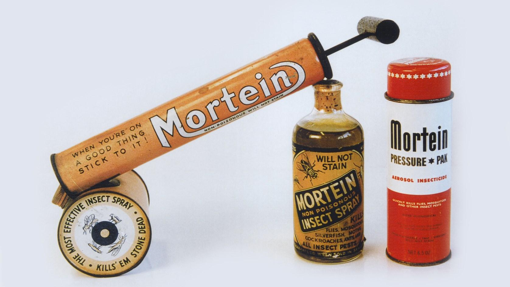 Various Mortein containers