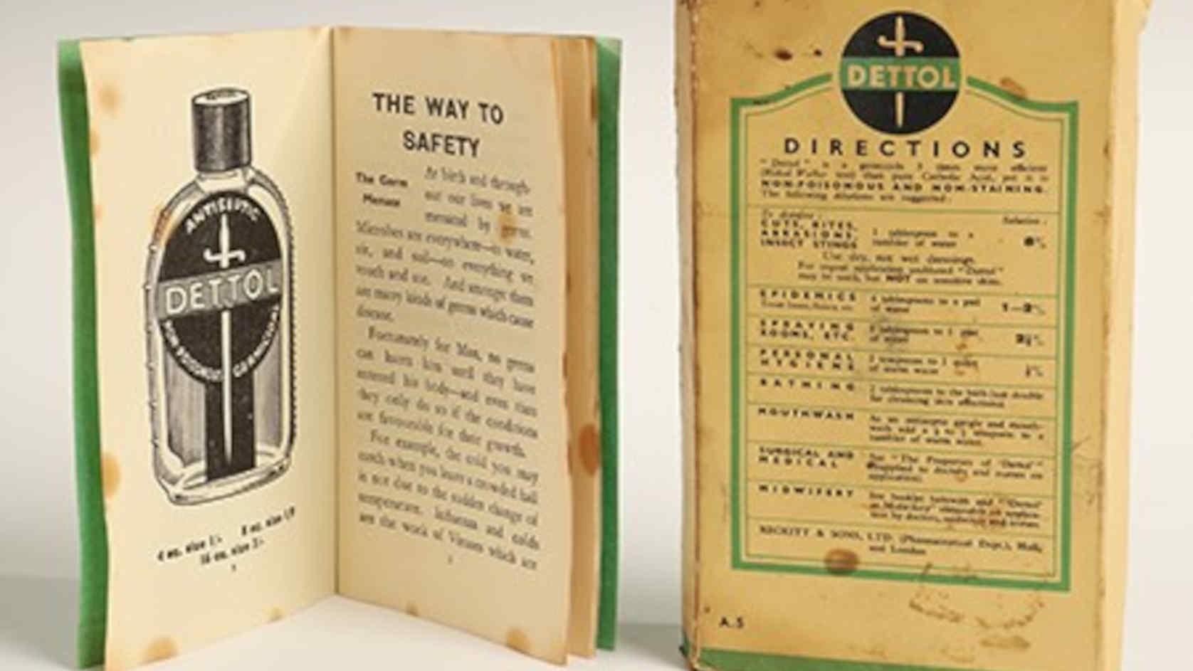 Old Dettol pamphlet